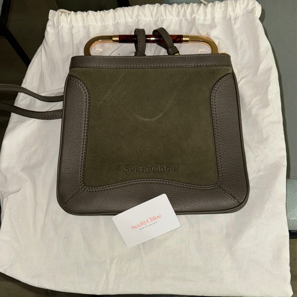 See by Chloé Olive Green Handbag